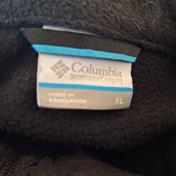 Columbia Sportswear Steens Mountain 2.0 Full Zip Fleece Jacket Men XL Black - Picture 5 of 8